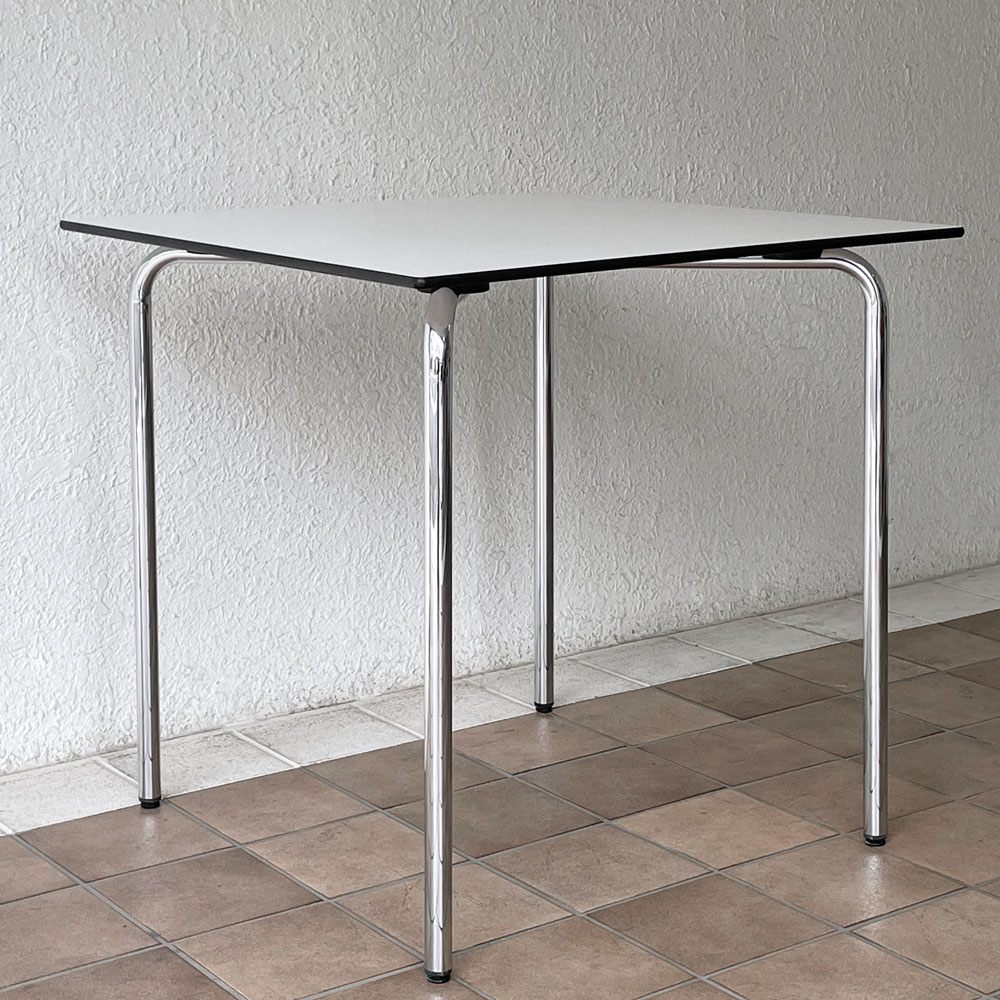 ヴィトラ vitra ハルテーブル HAL Table Square ダイニングテーブル スクエア W75cm ホワイト ジャスパー・モリソン 廃番 ◇