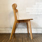 リセノ Re:CENO リバー RIVER Dining Chair ダイニングチェア オーク無垢材 ウレタン塗装 ナチュラルデザイン 定価￥19,900- B ◎