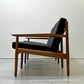 グロストルップ Glostrup Mobelfabrik 3pソファ チーク材 アルネ・ヴォッダー Arne Vodder デンマーク 北欧ビンテージ ●