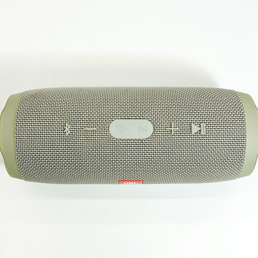 JBL チャージ3 CHARGE3 Bluetooth ポータブルスピーカー 内蔵バッテリー 防水 グレー アダプタ付属 ★