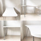カルテル Kartell マックステーブル MAX TABLE ホワイト ミーティングテーブル 160cm 固定脚 フェルーチョ・ラヴィアーニ 定価 ￥213,400-★