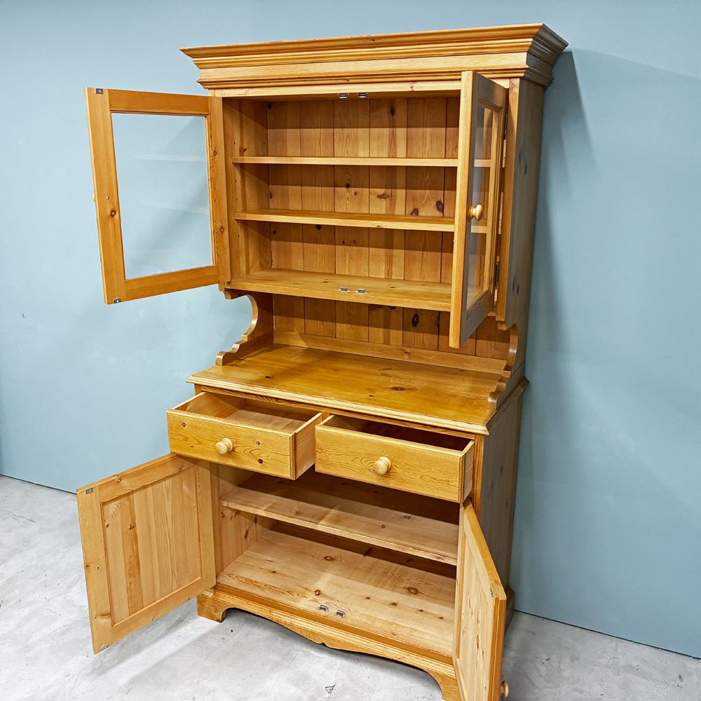 ペニーワイズ THE PENNY WISE パイン材無垢 カップボード キッチンボード W100cm 英国家具 UKカントリー ◎