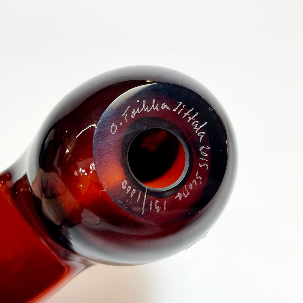 イッタラ iittala イッタラバード シエッポ Sieppo ブラウン × クリア 2015年 131/1000 箱&テキスタイル付 オイバ・トイッカ SCOPE別注 ★