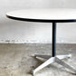 ハーマンミラー Herman Miller コントラクトテーブル Eames Contract Tables ラウンド ホワイト メラミントップ Φ107x H64 cm ビンテージ C&R イームズ ミッドセンチュリー ■