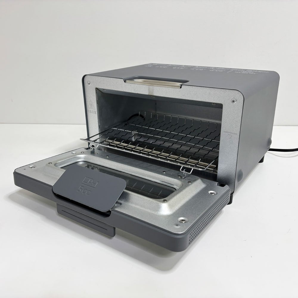 バルミューダ BALMUDA ザ・トースター The Toaster K11A スチームオーブントースター グレー 2023年製 取扱説明書付 ●