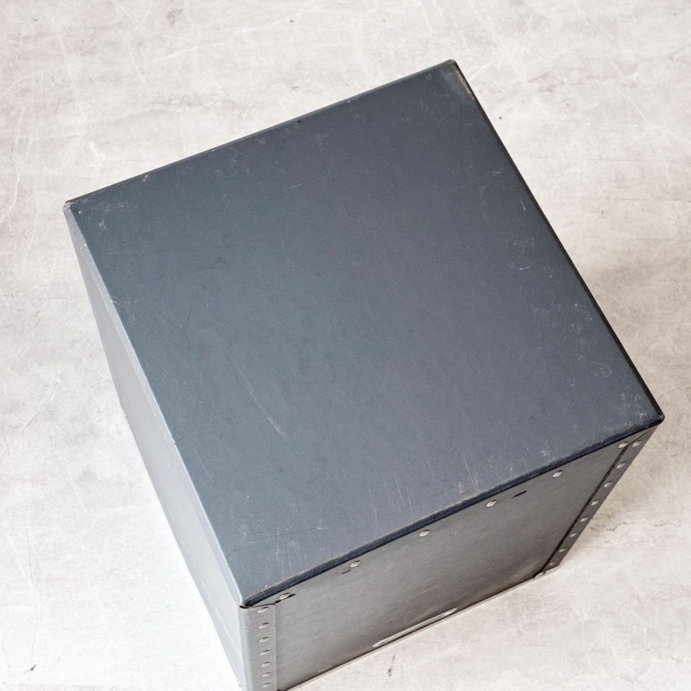 ユーエスエムハラー USMハラー USM Haller モジュラーファニチャー ブラック系 純正 パスコボックス 収納ボックス W34×Ｈ43 スイス ★