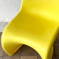 ヴィトラ vitra パントンチェア ダイニングチェア スタッキング イエロー ヴェルナー・パントン ミッドセンチュリー 定価58,300円 B ◇