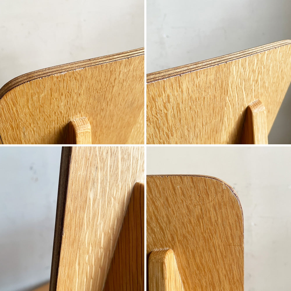 モーブレーワークス MOBLEY WORKS オーク材 ダイニングチェア プライウッド ナチュラル モダン W42cm 鰤岡力也 ■