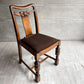 オークファニチャー Oak Furniture アンティークリプロダクションシリーズ AntiqueReproduction ダイニングチェア バルボスレッグ オーク無垢材 A♪