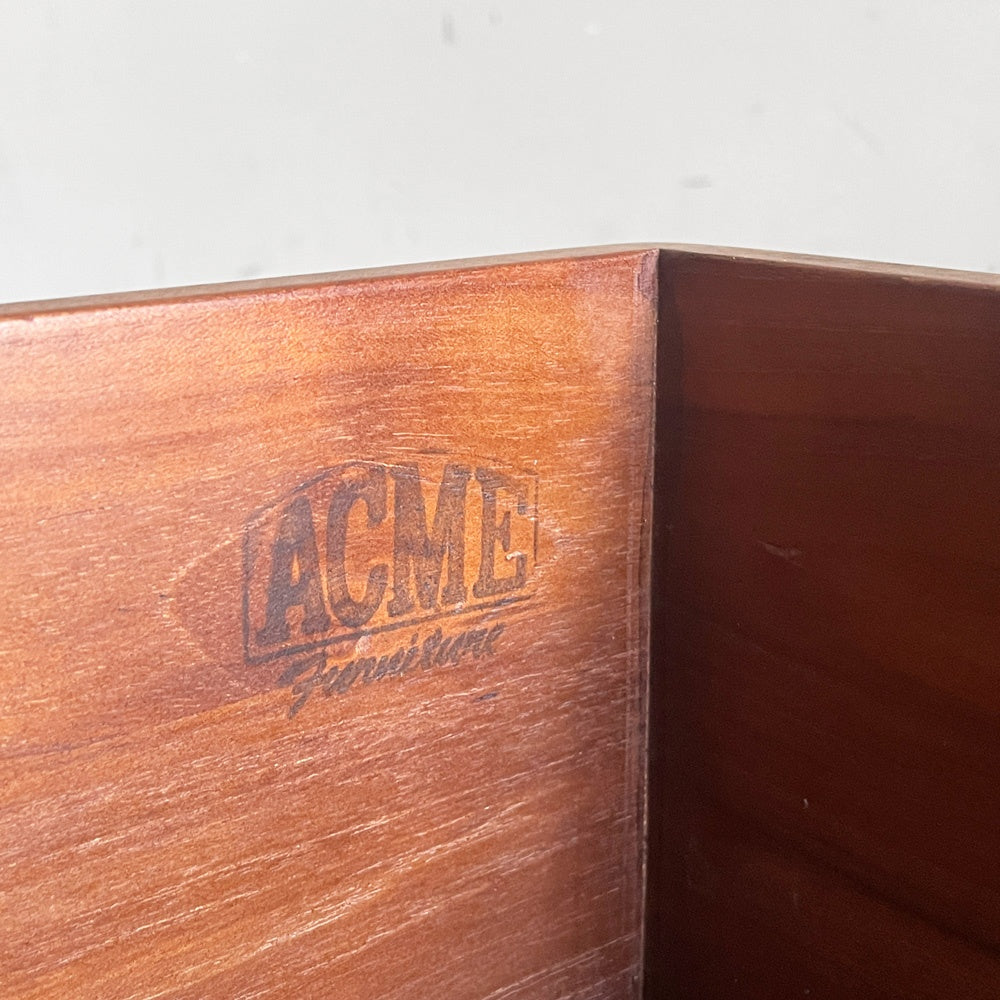 アクメファニチャー ACME Furniture トロイ オープンボックス TROY OPEN BOX L チーク古材 アイアン W32cm 収納 USビンテージスタイル 定価￥15,015- C ■