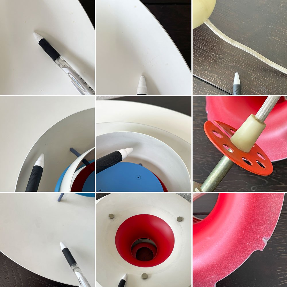 ルイスポールセン Louis Poulsen PH5 ペンダントライト ホワイト ポール・ヘニングセン Poul Henningsen ビンテージ 北欧 名作照明 ◇