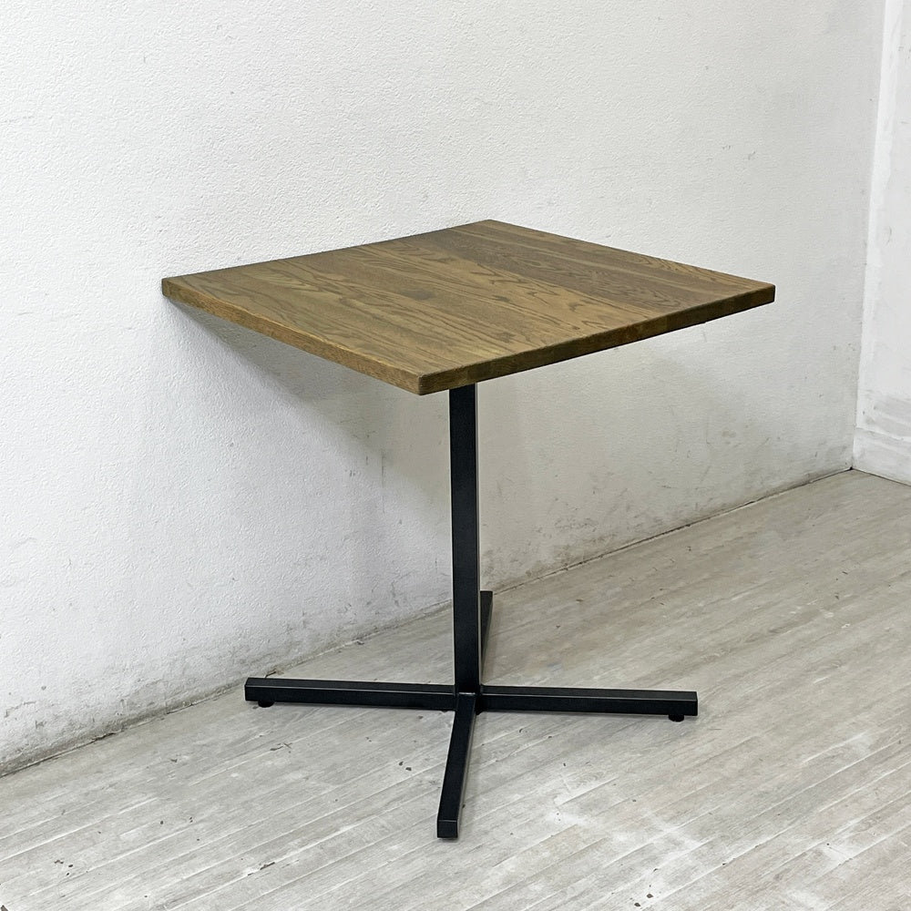 アクメファニチャー ACME Furniture グランビュー GRANDVIEW カフェテーブル オーク無垢材 スチール W65cm インダストリアル ●