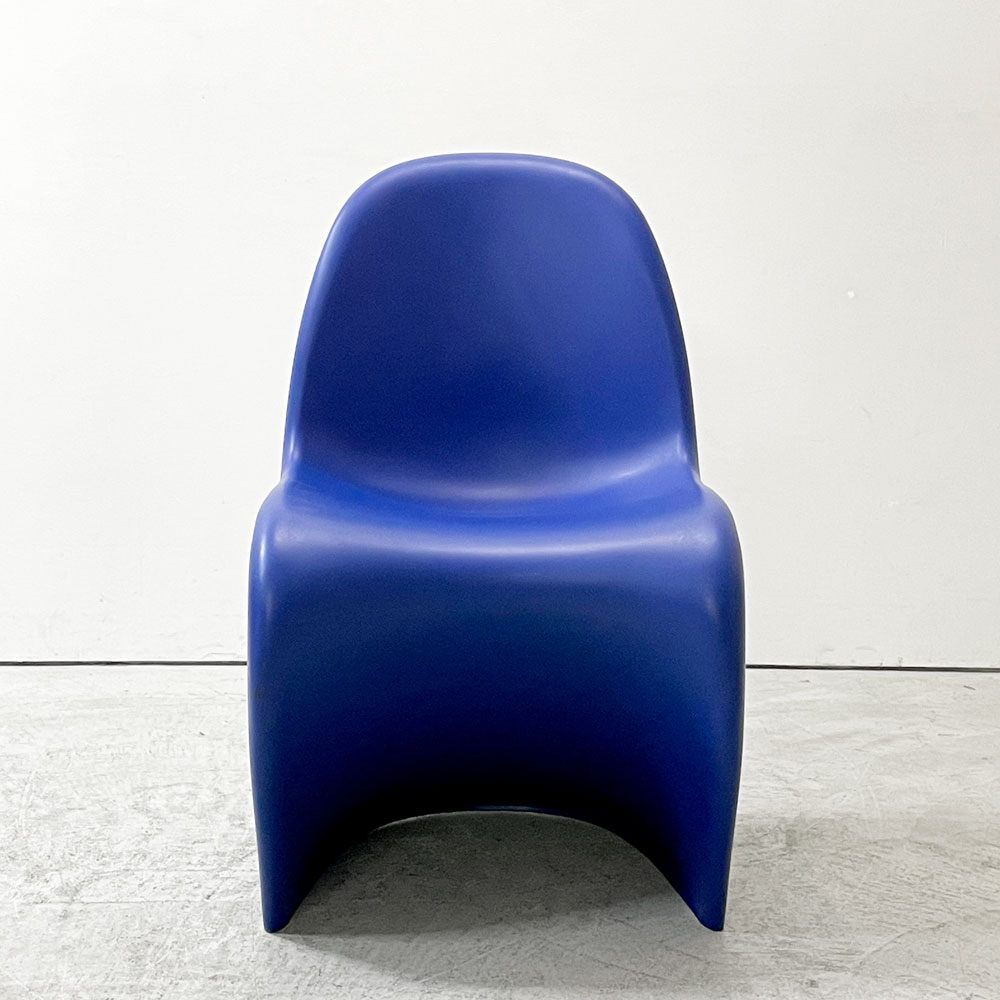 ヴィトラ vitra パントンチェア Panton Chair ブルー 廃盤カラー ヴェルナー・パントン ミッドセンチュリー スペースエイジ D ●
