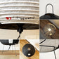 イサムノグチ Isamu Noguchi アカリ AKARI 1AB スタンドライト 和紙シェード ブラック Φ26cm 箱付 名作照明 定価￥27,500- ◎