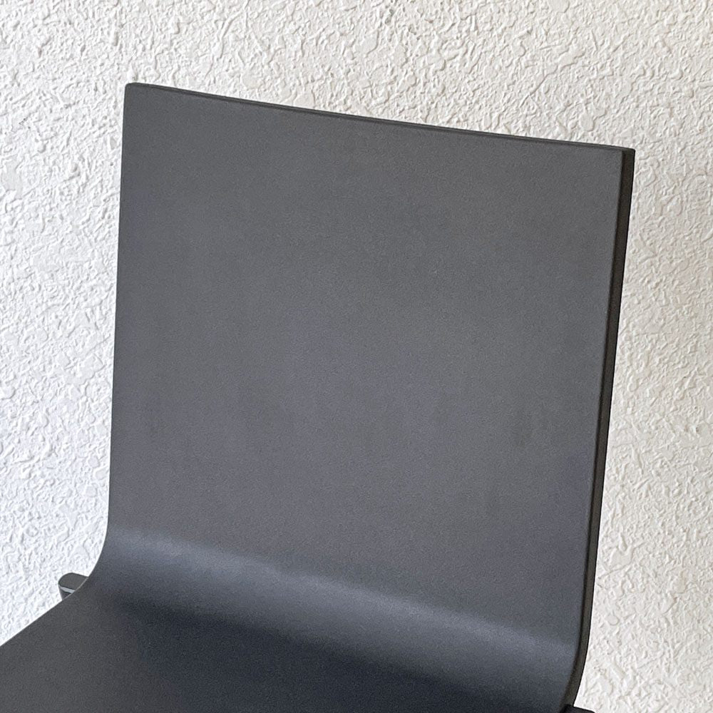 ヴィトラ vitra. ゼロスリー .03 ダイニングチェア スタッキングチェア マールテン・ヴァン・セーヴェレン Maarten Van Severen ブラック C ◇