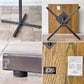 アクメファニチャー ACME Furniture グランビュー GRANDVIEW カフェテーブル オーク無垢材 スチール ダイニングテーブル スクエア W65cm ◇
