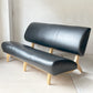 イデー IDEE カゴル ベンチソファ CAGOLE BENCH SOFA 3シーター ソファ ブラック×シナ材共芯合板 篠本拓宏 廃盤 ★