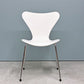フリッツハンセン Fritz Hansen 3107 セブンチェア ホワイト ラッカー仕上げ スタッキング アルネ・ヤコブセン デンマーク 北欧家具 B ◎