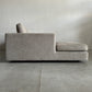 リラックスフォーム RELAX FORM 関家具 デパラ2  DEPALAⅡ 右 カウチソファ W220cm シェーズロング 1P + 2P セット コーナーソファ ファブリック A48 ステングレー 定価￥266,475の品 〓