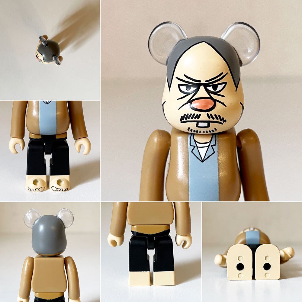 メディコムトイ MEDICOM TOY × 花井祐介 YUSUKE HANAI ベアブリック BE＠RBRICK バムサン BUM SAN 100％ & 400％ 2体セット 箱付 2023年 数量限定品 ◎