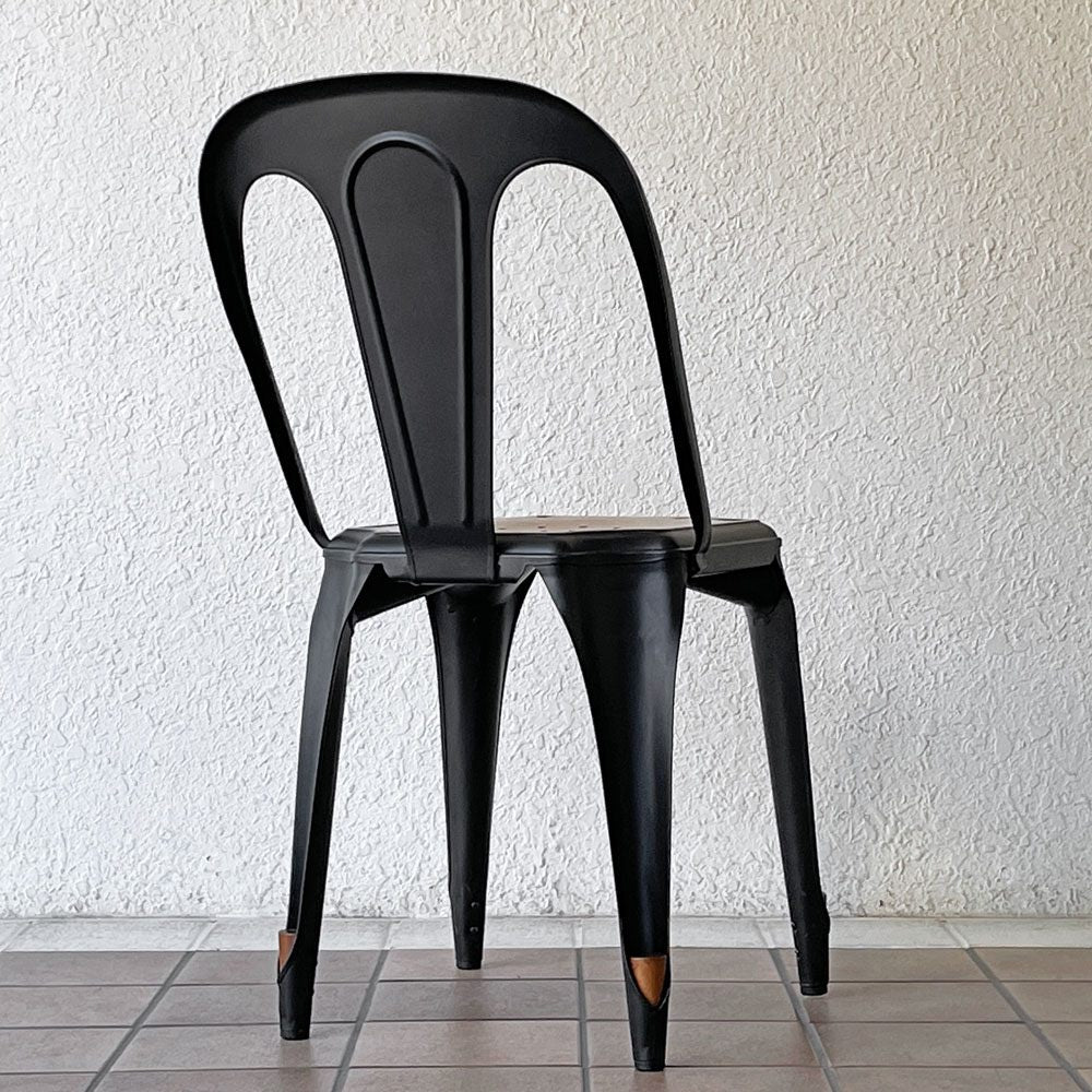 ノーザンオハイオインダストリアル Northern Ohio Industrial マルチプルズチェア Multipls Chair ダイニングチェア スタッキング ブラックスチール インダストリアルデザイン B ◇