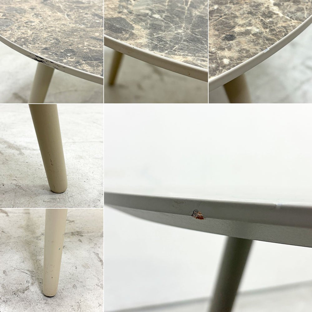 ボーコンセプト BoConcept ボーンフォルム Bornholm コーヒーテーブル 石目調デコラトップ デンマーク モダンデザイン ●