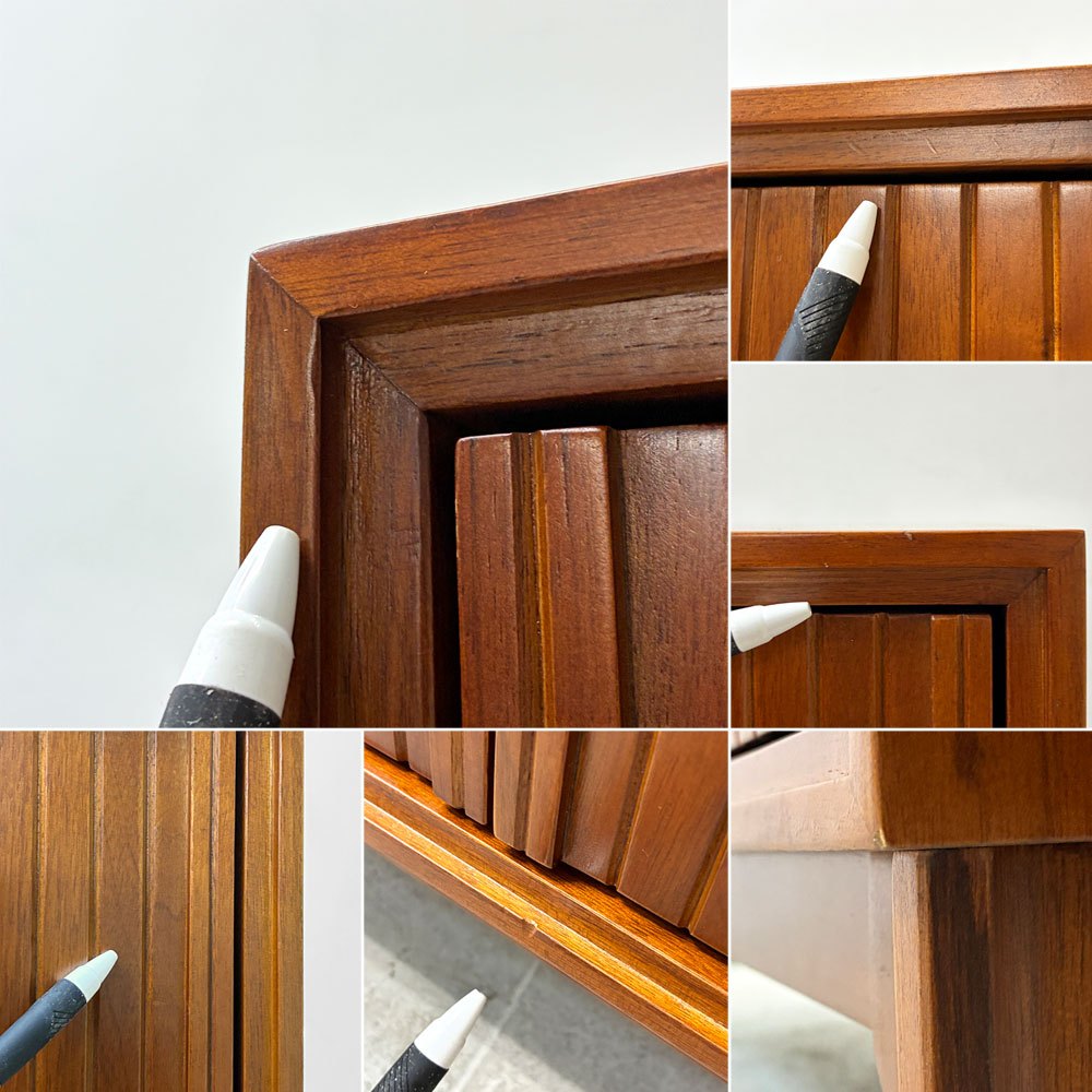 アクメファニチャー ACME Furniture ブルックス BROOKS スモールサーバー SMALL SERVER キャビネット プッシュラッチ式 棚板可動式 W74.5cm 収納 USビンテージスタイル 定価￥78,100- ●