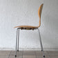 フリッツハンセン Fritz Hansen アントチェア 4本脚 ナチュラルビーチ ラッカー アルネ・ヤコブセン 北欧家具 B ◇