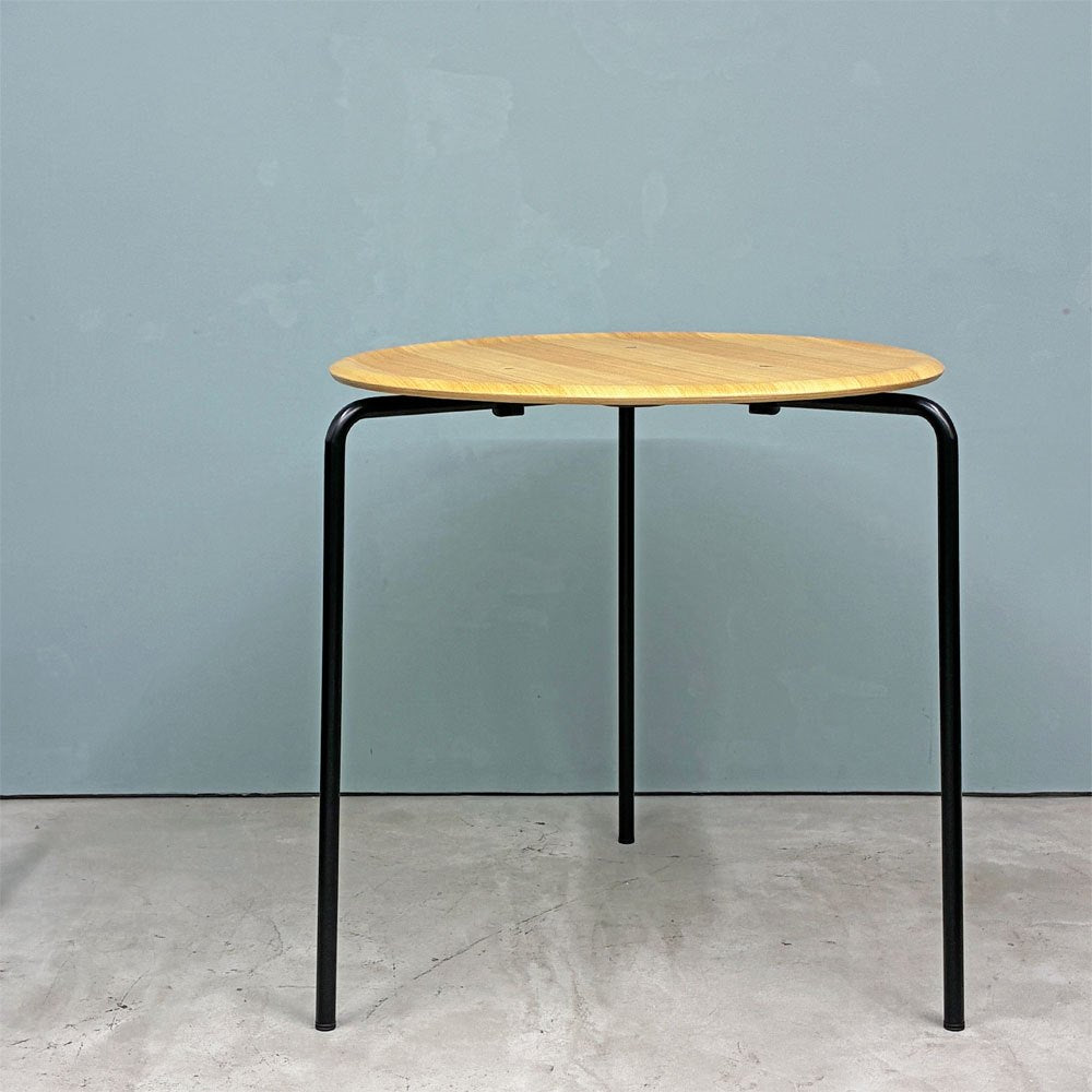 エンゲルブレヒト Engelbrechts ケヴィ KEVI 2010 ダイニングテーブル オーク材 プライウッド カフェテーブル 70cm 未使用品 ◎