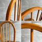 アーコール Ercol フープバックチェア ダイニングチェア スポークバック エルム材 UKビンテージ 英国家具 ♪