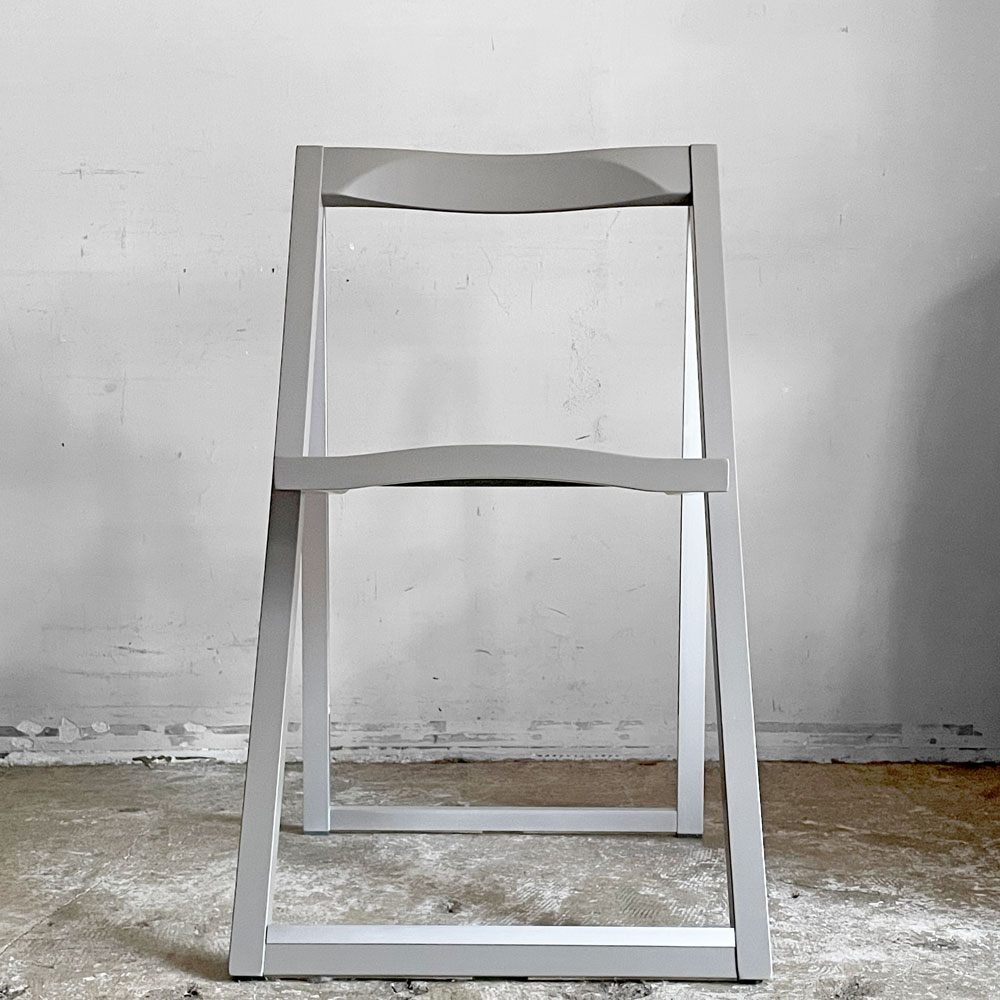 カリガリス Calligaris コヌビア connubia スキップ SKIP フォールディングチェア ビーチ材 アルミ P176マットトープ 定価￥34,430- ■