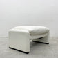 カッシーナ Cassina 675-OT マラルンガ MARALUNGA オットマン フットスツール 本革 ヴィコ・マジストレッティ 定価￥583,000- 〓