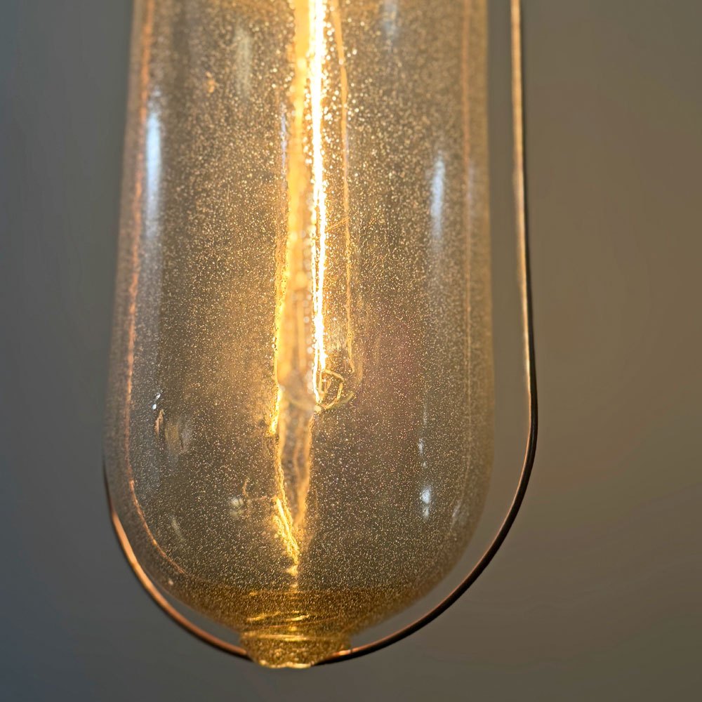 ピーターアイビー PETER IVY ライトカプセル L LIGHT CAPSULE ペンダントライト 流動研究所 ガラス作家 定価￥250,000- ◎