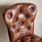 ハロ HALO チェスターチェア Chester chair ダイニングチェア レザー 本革 アンティークウィスキー antique whisky ビンテージ加工 アスプルンド取扱 B ■
