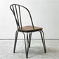 ガルト GART 1290 CHAIR ダイニングチェア エルム古材×アイアン インダストリアルデザイン 工業系 B ●