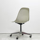 ハーマンミラー Herman Miller サイドシェルチェア セカンド 2nd FRP パーチメントカラー キャスターベース イームズ ビンテージ ●