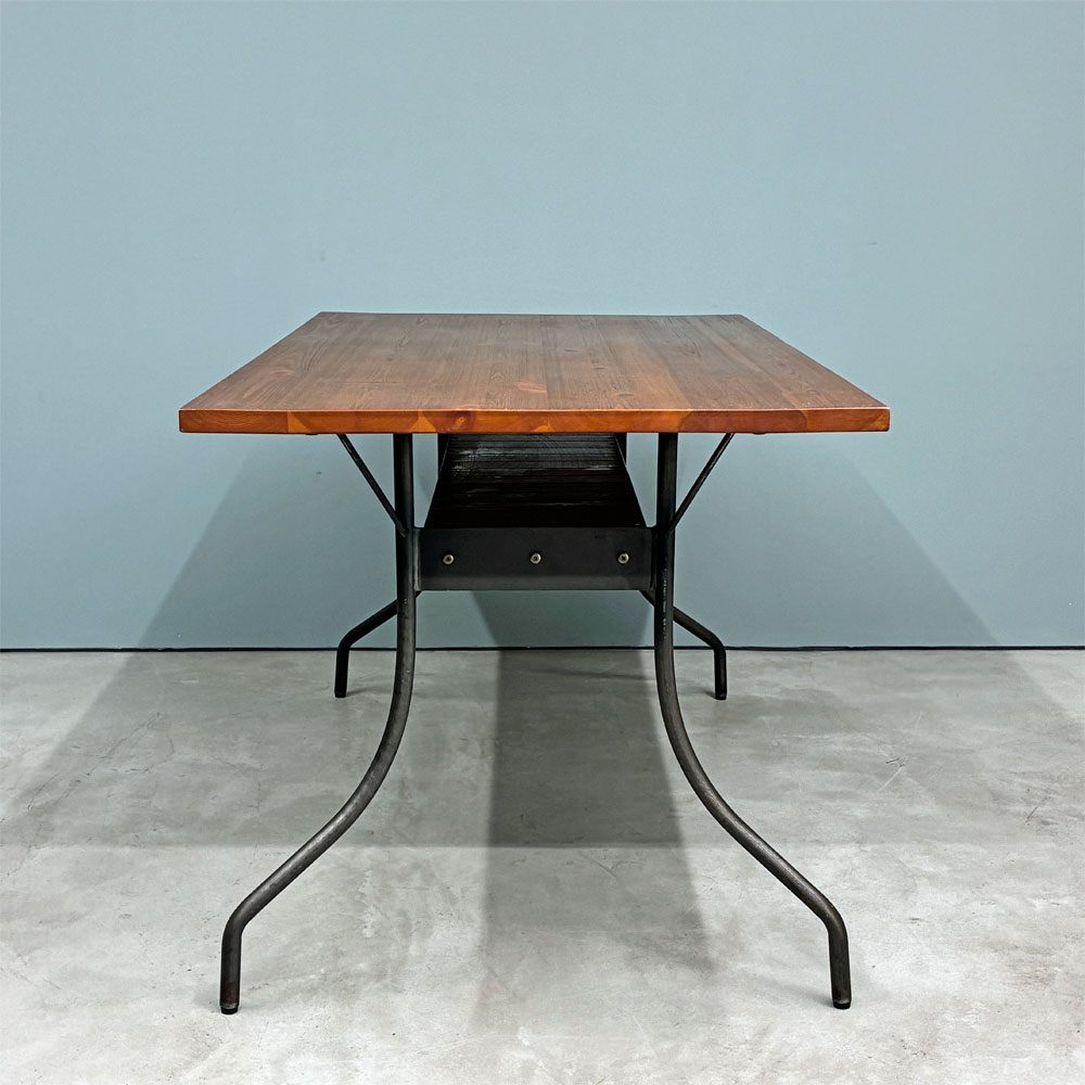 アデペシュ a.depeche ウォーム LD テーブル WARM LD TABLE W120cm カフェテーブル インダストリアルデザイン ◎