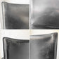 カッシーナ Cassina キャブチェア 412 CAB CHAIR アームレス 本革 ブラック マリオ・ベリーニ MoMA イタリアンモダン 定価￥308,000- ★