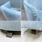 イデー IDEE ドレス ソファ Dress Sofa 1pソファ 1人掛け ラウンジ 水色 ナチュラル ファブリック 北欧テイスト ◎