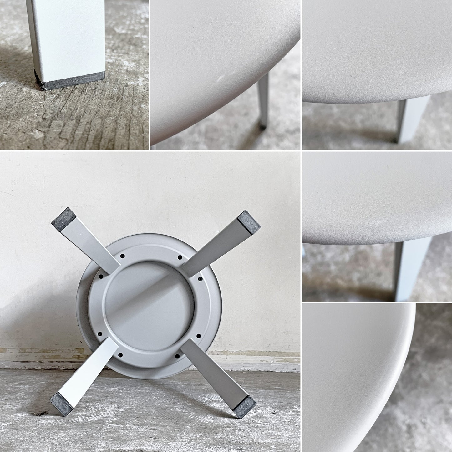 ヘイ HAY リボルバー スツール REVOLVER STOOL スカイグレー H49cm 回転座面 レオン・ランスマイヤー 北欧 デンマーク ■