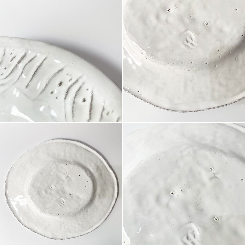 アスティエ・ド・ヴィラット Astier de Villatte フルール Fleurs プレート プラッター26.5cm ナタリー・レテ フランス ★