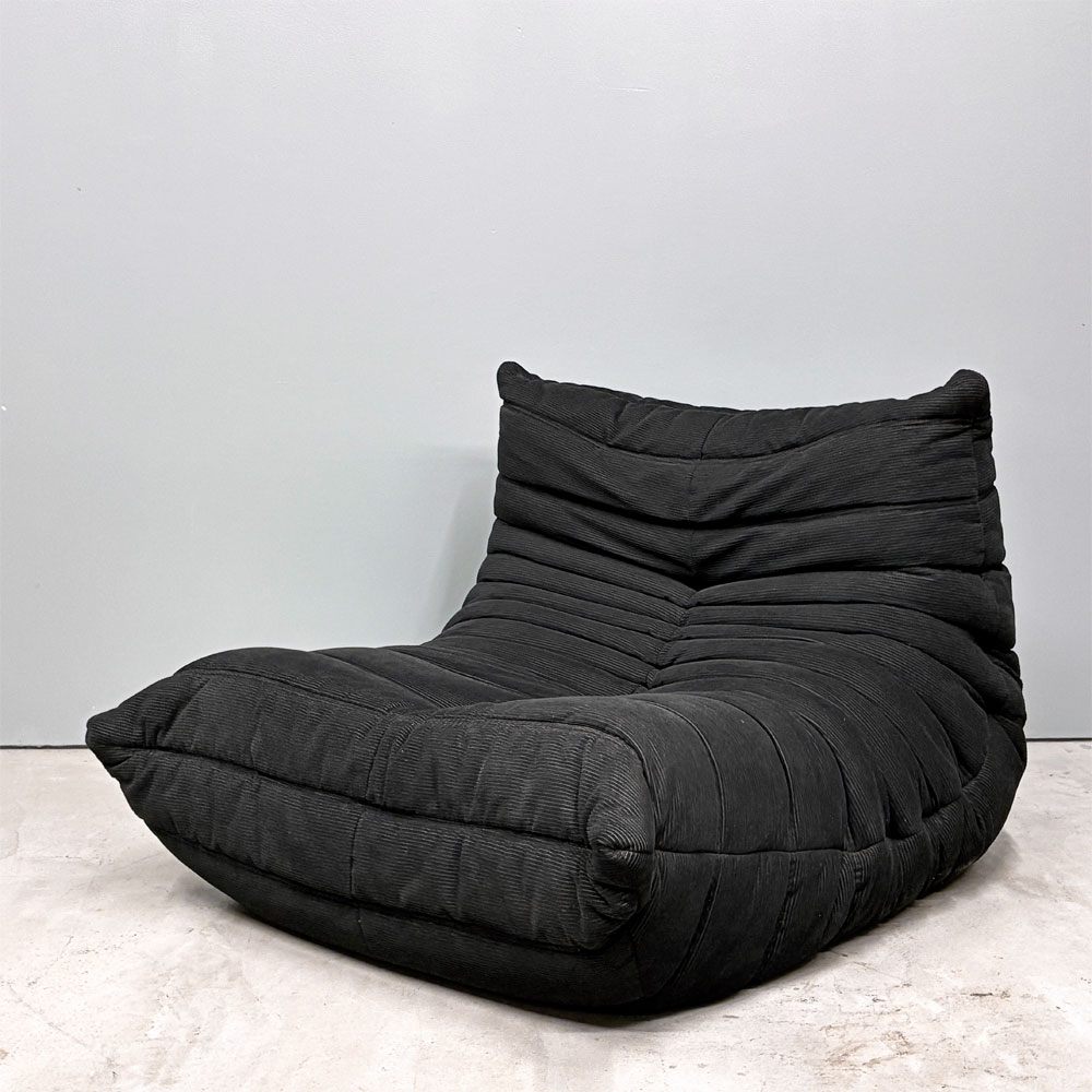 リーンロゼ ligne roset トーゴ TOGO 1Pソファ 1人掛けソファ ファブリック ミッシェル・デュカロワ Michel Ducaroy フランス  参考価格￥242.000-  ◎