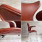フリッツハンセン Fritz Hansen リリー LiLY アームチェア エイトチェア フルパディング 3208 150周年 アニバーサリーモデル グレースレザー チェスナット アルネ・ヤコブセン ♪