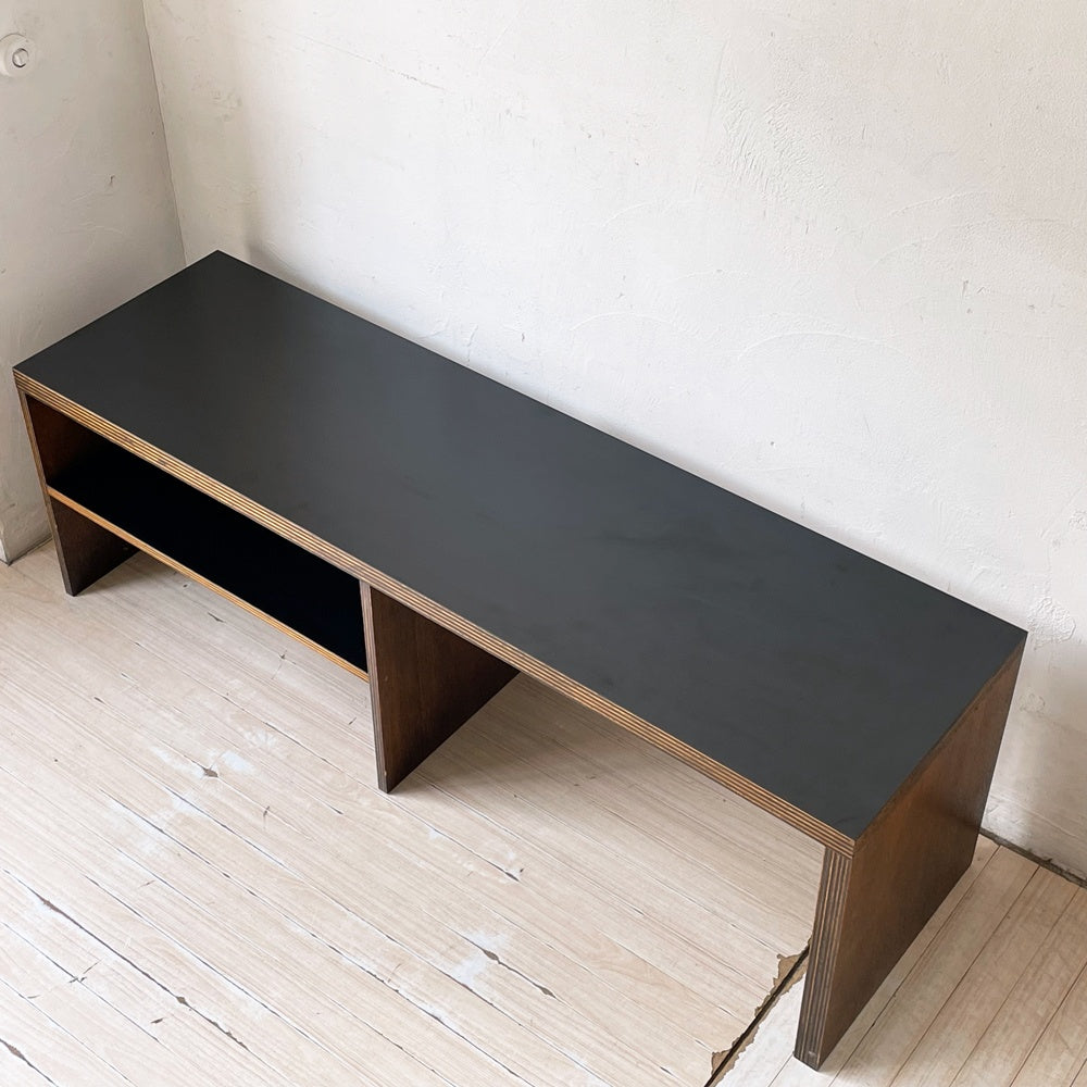 イヌ イット ファニチュア inu it furniture オーダー家具 テレビボード ローボード 積層合板×メラミントップ デザイナー犬塚浩太氏 ★