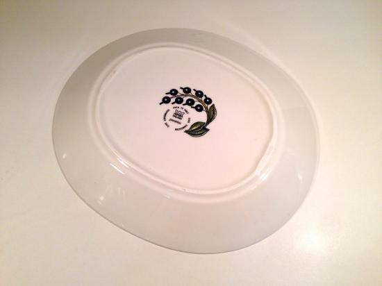 アラビア／ARABIA　パラティッシ 35ｃｍ  オーバルプレート Paratiisi　Oval  Platter （廃番品）