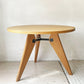 ヴィトラ vitra. ゲリドン Gueridon ダイニングテーブル ラウンド ナチュラルオーク 無垢材 Φ105cm ジャン・プルーヴェ 定価￥399,300- ★