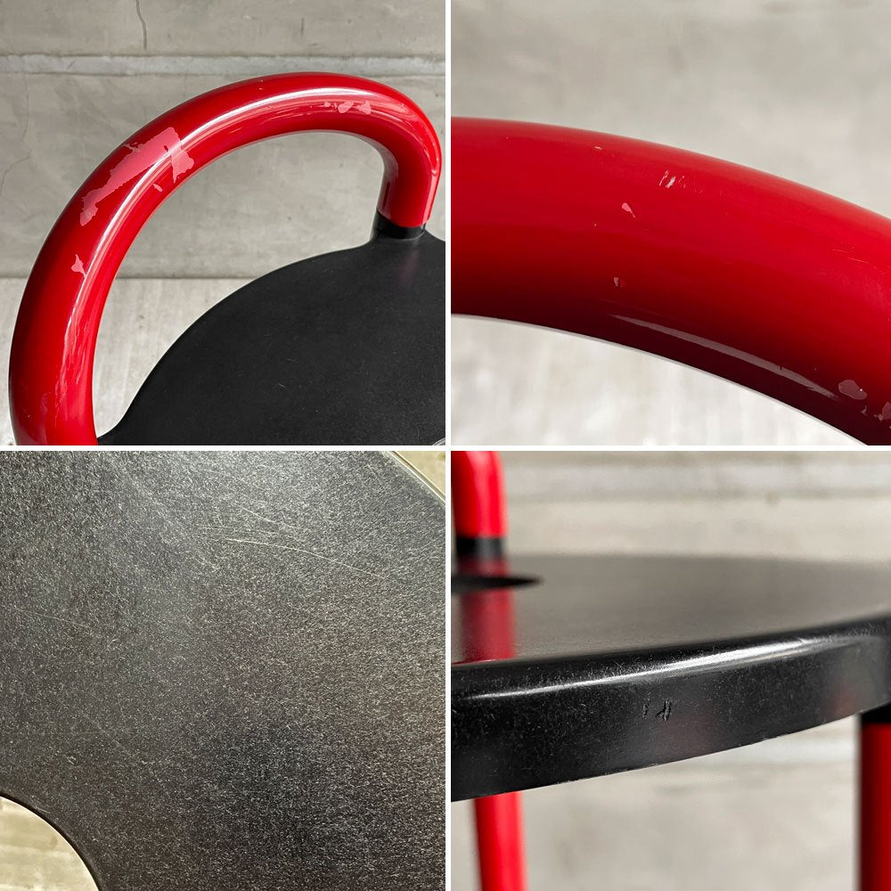 カルテル Kartell ポロ Polo ハイスツール High Stool アンナ・カステッリ・フェリエーリ 70's～80's イタリアビンテージ ♪