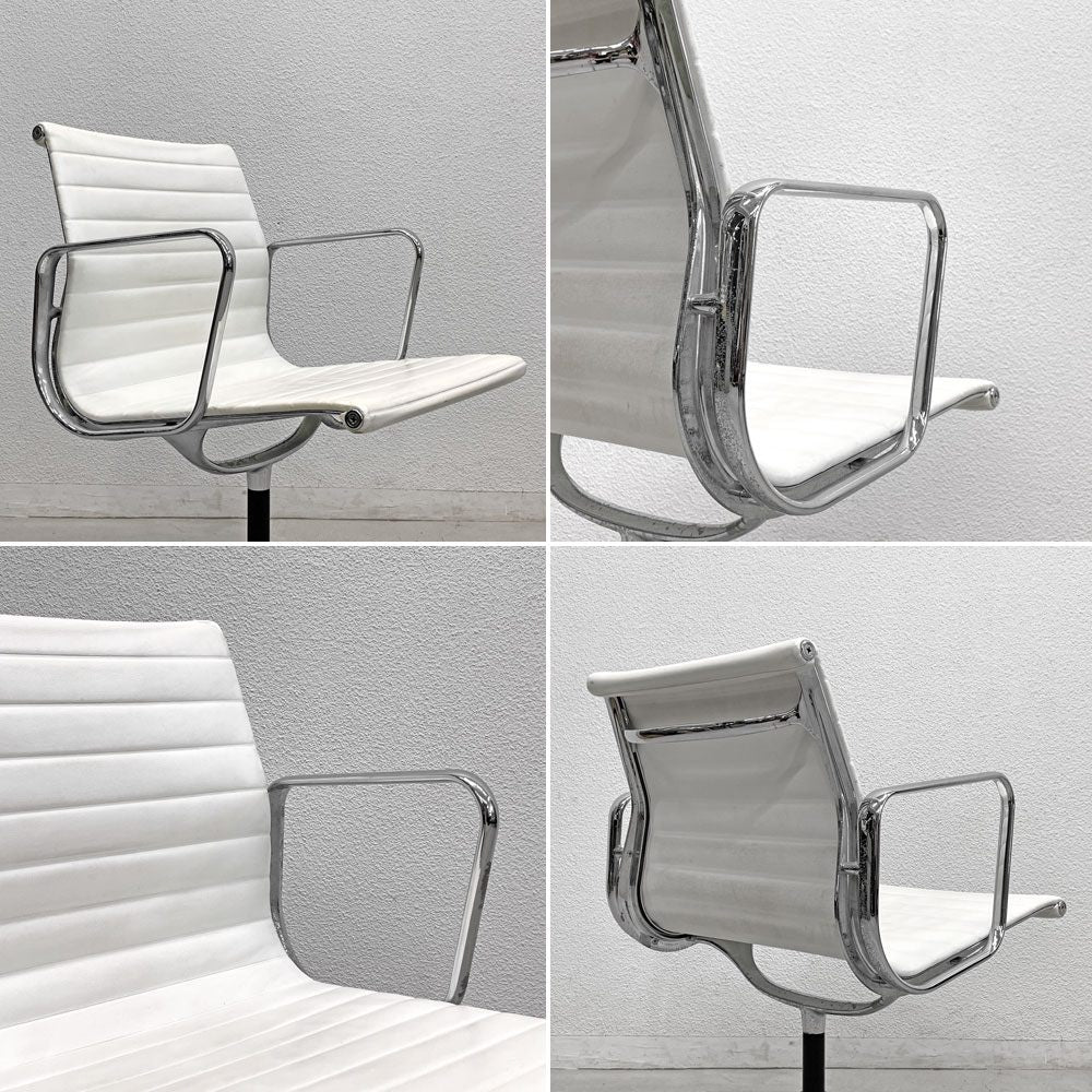 ヴィトラ vitra アルミナムグループ マネジメントチェア デスクチェア 本革 4本脚 グライズ イームズ 〓
