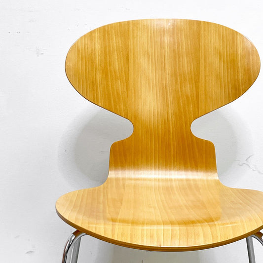 フリッツハンセン Fritz Hansen 3101 アリンコチェア アントチェア 4本脚 ナチュラルビーチ ラッカー仕上げ アルネ・ヤコブセン A ●