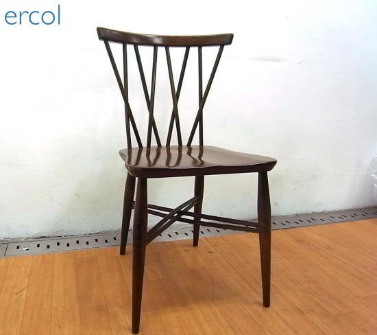 ?UK Ercol/アーコール社 ビンテージ クロスバックチェア